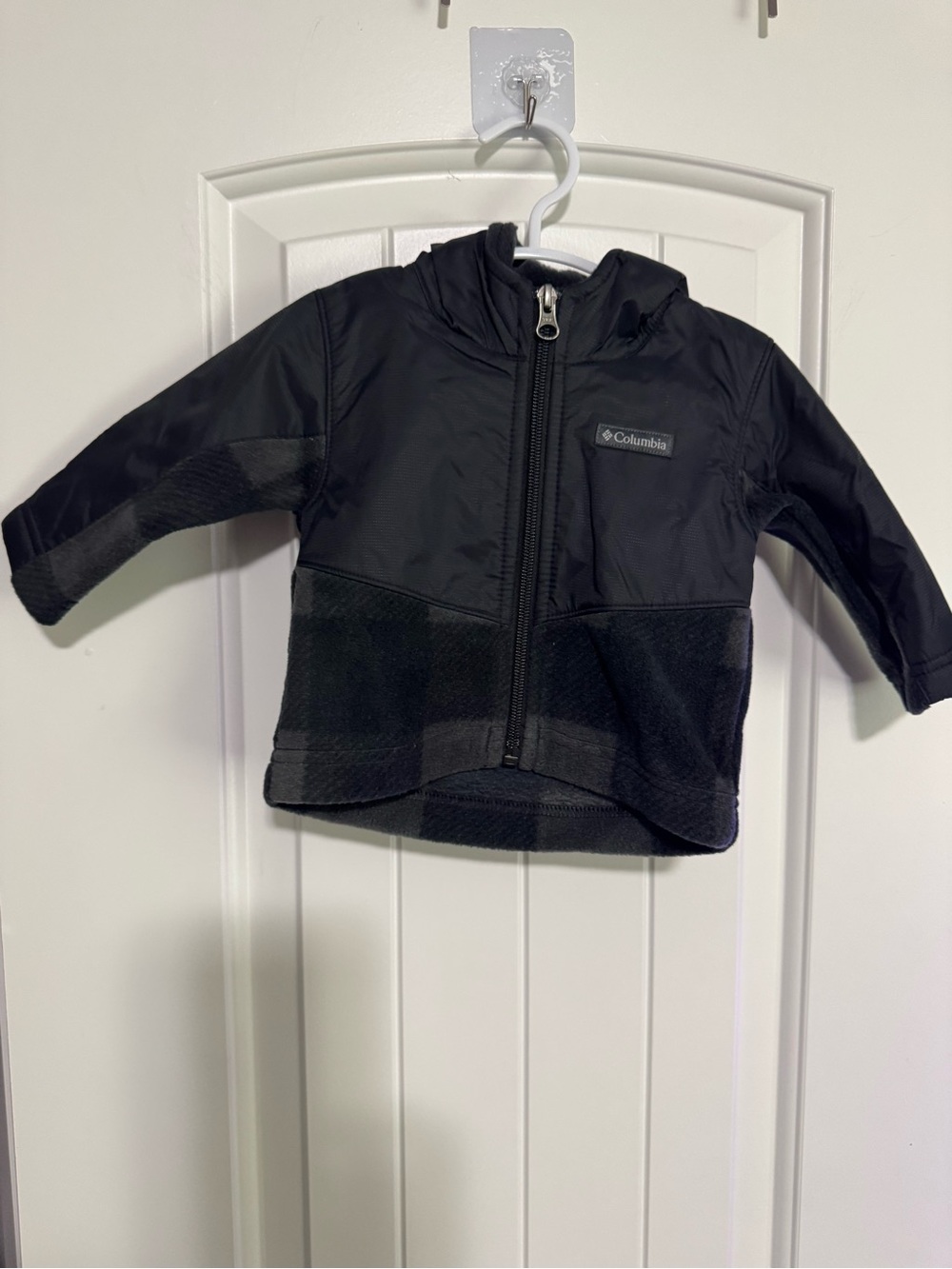 Columbia Black Toddler Hooded Jacket 3-6 months